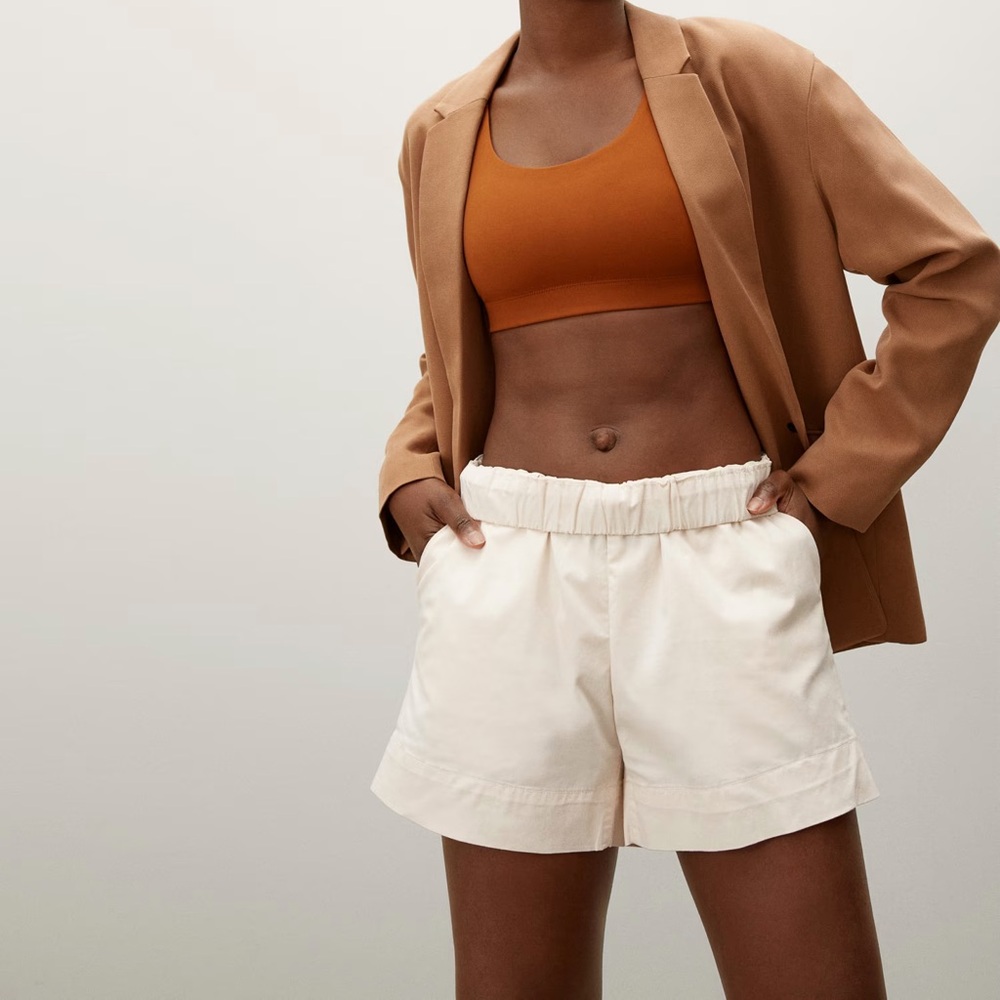 Everlane Women's Off White Shorts